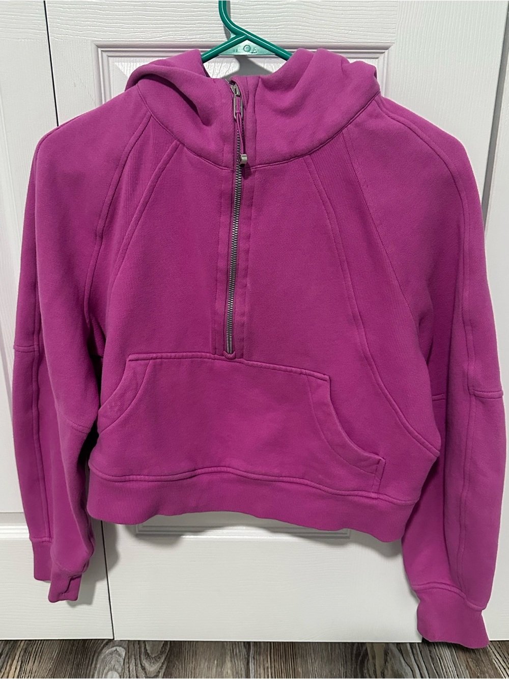 lululemon athletica Magenta Half-Zip Hoodie